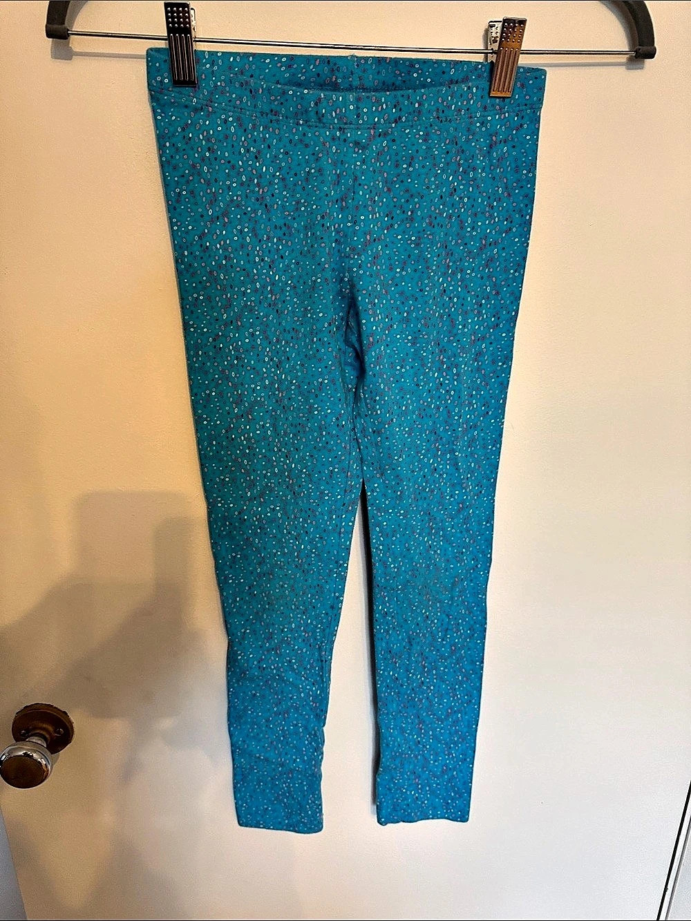Girks Cat & Jack Polka Dot Leggings in Blue